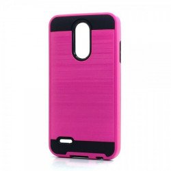 LG Aristo 2, Tribute Dynasty, LG K8 (2018) Armor Hybrid Case (Hot Pink)